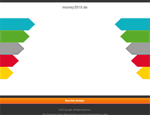 Tablet Screenshot of money2010.de